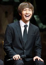 高清图：音乐剧《勇敢的兄弟》发表会 主演集体出席