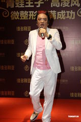 组图：高凌风整形后首现身 谈及前妻数度哽咽