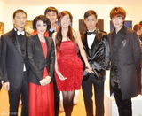 高清组图：乔振宇参加慈善晚宴 时尚型男低调忙公益