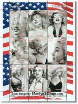 盘点组图：玛丽莲-梦露去世50周年纪念邮票精选