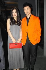 组图：田亮亮相中法影节 戏言与叶一茜穿情侣衫