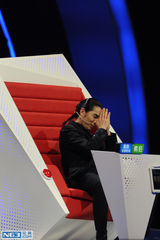 组图：《最美和声》萧敬腾卖萌 “旧爱”奔陶喆