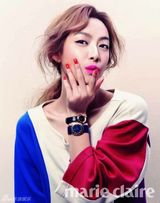 高清组图：韩团f(x)宋茜Krystal拍写真清新妩媚