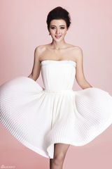 组图：白庆琳纯美写真曝光 唯美纯净宛如天使