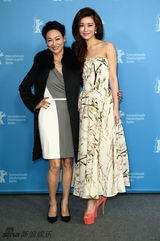 组图：文咏珊优雅亮相柏林 气质清新获赞誉