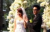 组图：金池北京大婚 计划三年内生子