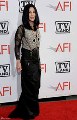 高清图：影评协会终生成就奖颁奖 波特曼美艳