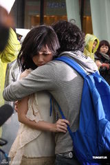 高清组图：林宥嘉绯闻女友邓紫棋台湾拍摄专辑MV