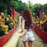 Follow Me写真微博走红:牵你爱世界