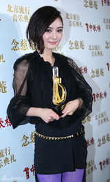 高清图：群星中歌榜后台亮相展示奖杯