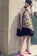 组图：储兰兰挑战“三味风情” 古典美女也爱时尚剧