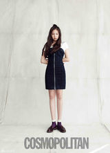 高清组图：韩团WG昭熙时尚大片纯情 婑斌变摇滚女