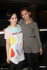 组图：容祖儿沪上庆生 Twins现身祝贺