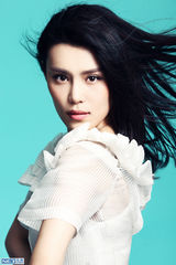 组图：韩丹彤素雅气质大片玉颜娇怡可人