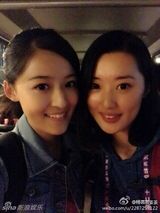 组图：央5女神引宅男熬夜 微博私照清新甜美