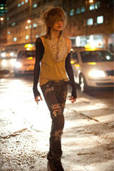 组图：乌克兰妖孽男模斯蒂夫写真雌雄同体