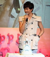 高清图：郑元畅韩国粉丝见面会 小综蓄胡显男人味