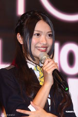 组图：AKB48北原里英访台展现十足亲和力