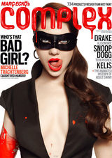 幻灯图集：米歇尔-崔切伯格红唇性感写真