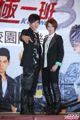 组图：汪东城曾沛慈亮相新剧发布会 汪东城自曝渴望谈恋爱