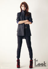 组图：少女时代秀英时尚写真秀高挑迷人身材