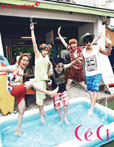 组图：B1A4度假写真展阳光调皮魅力