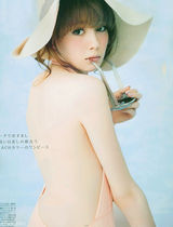 高清组图：日本混血女模玲奈可爱写真似洋娃娃