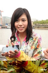 组图：香港小姐伦敦拍摄外景 汤镇业侄女当队长