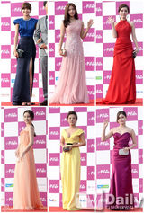 组图：全智贤性感亮相电影节红毯 女星走光露底