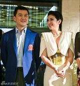 组图：黄奕金甲战袍代言 刘嘉玲李亚鹏捧场