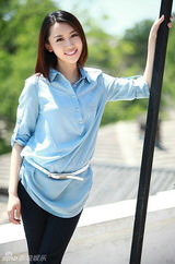 组图：央视实习女主播王音棋生活照曝光