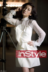 高清图：秦海璐《Instyle》封面大片 显奢华大气 