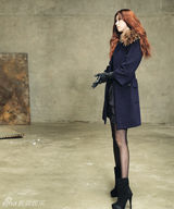 组图：韩星韩孝珠服饰写真 演绎40款冬装搭配