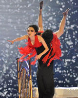组图：《舞林大会》第三场李倩红裙起舞直接晋级