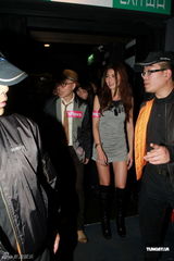 组图：周秀娜性感现身 为《猛男滚死队》办谢票会