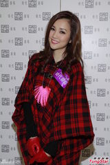 组图：谢安琪铜锣湾跨年 称怀念四大天王时代