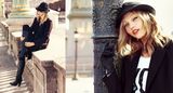 组图：俄罗斯超模萨莎-彼福瓦洛娃时尚秋装写真