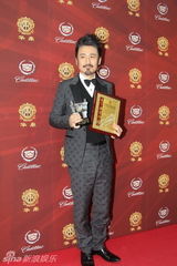 组图：电视剧华鼎奖揭晓 吴秀波陈数分获视帝后