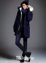 高清组图：《秘密花园》男星李钟硕拍冬装写真