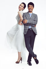 组图：郭晓冬张萌出演《成长》拍时尚写真