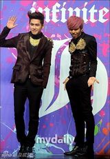 组图：韩团infinite成员Hoya东雨宣传新专辑
