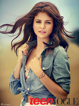 组图：比伯女友赛琳娜-戈麦斯登杂志封面