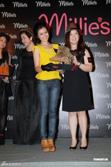 组图：林峰徐子珊出席活动 皆表态不会离开无线