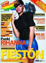 高清图：小天后蕾哈娜杂志封面百变时尚