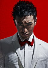 高清图：黄晓明雅痞范儿时尚大片 最爱女人大智若愚