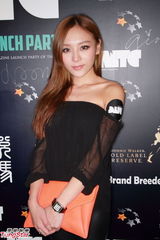 组图：张柏文出席杂志派对 何佩瑜张暖雅比艳