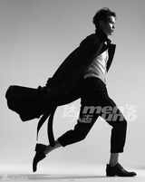 组图：新生代潜力男模特登《达人志》封面