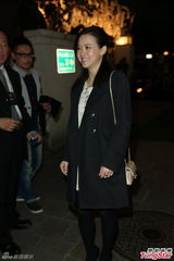 组图：陆川戴立忍曾宝仪等现身张震婚礼