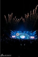 高清图：沙宝亮巡演首站成功 金沙演唱会圆满结束