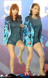 组图：韩团Kara SHINee与BoA等热唱韩流演唱会